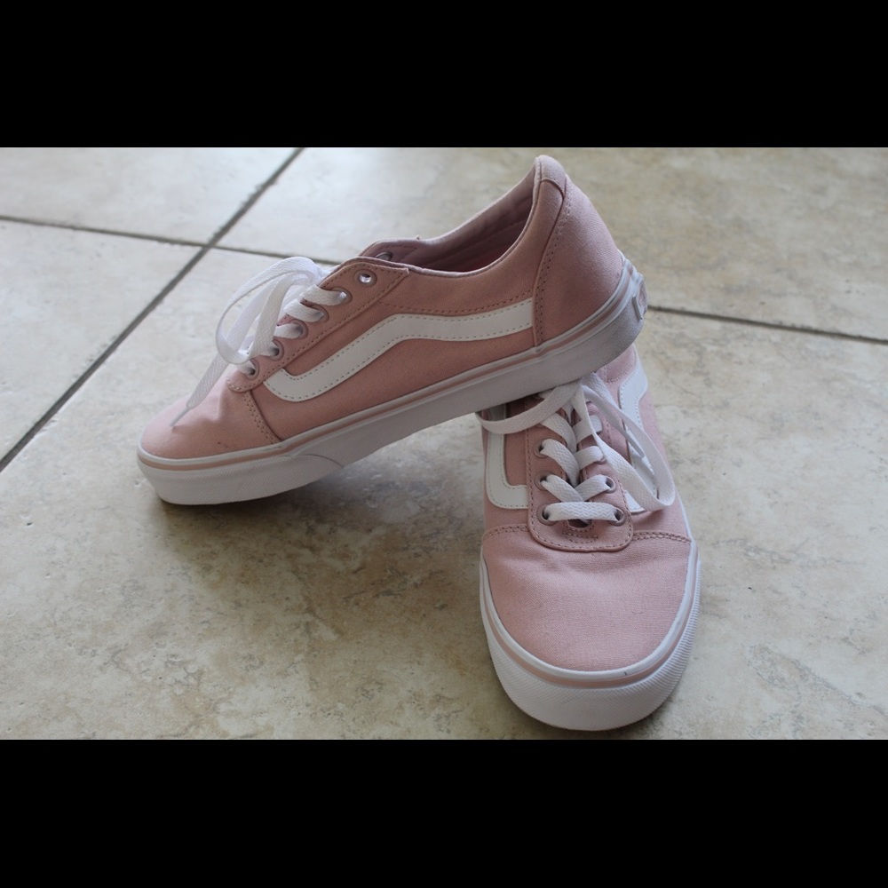 Fairly Worn Pink Vans (No Box)